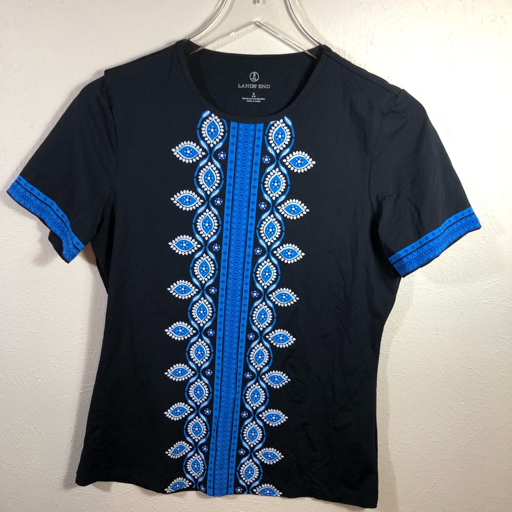 Lands’ End Spandex Beach Top Size 6 - 8